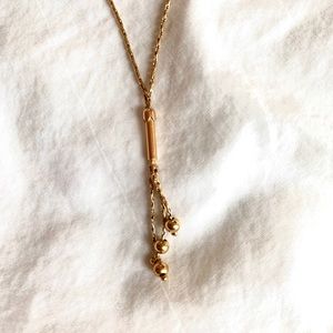 Gold plated necklace